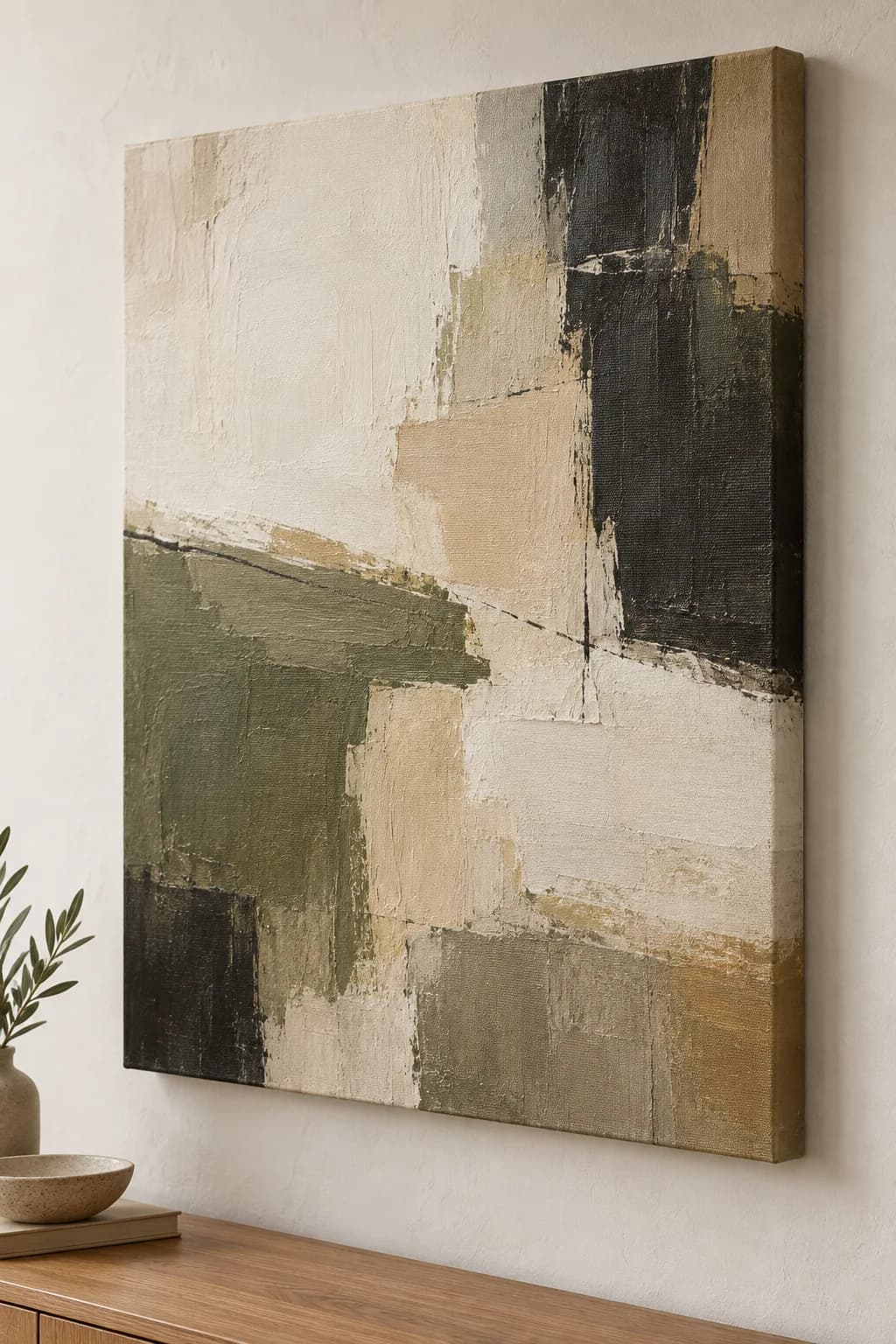 Unframed gallery-wrapped canvas product example