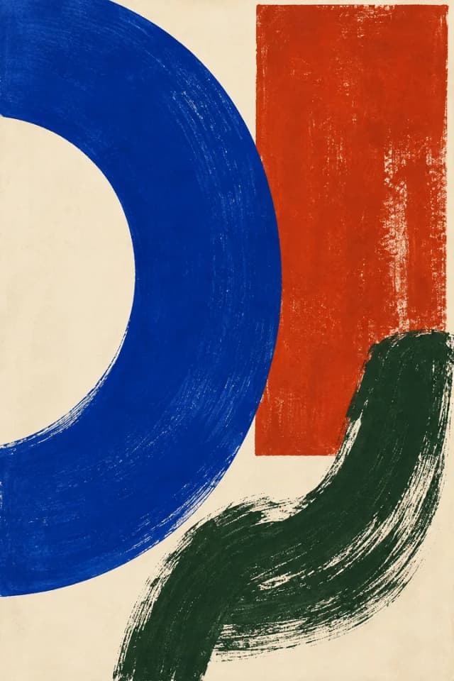 Bold contemporary artwork direction